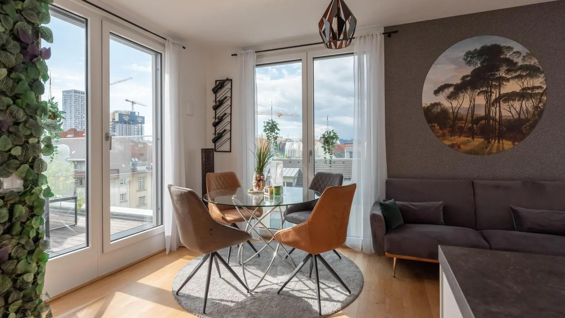 Apartment Mit Traumhafter Dachterrasse & Weitblick Βιέννη 0*,